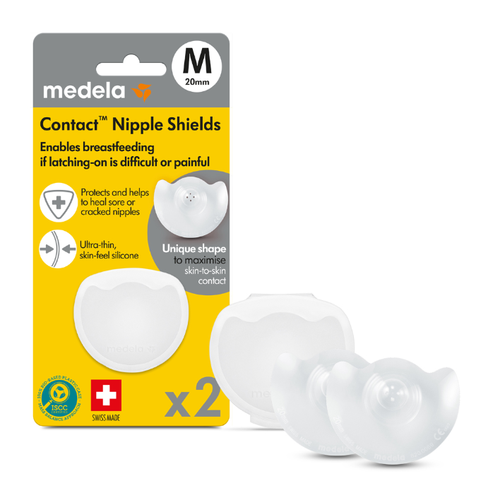 Medela Contact Nipple Shields - Medium 2 Pack
