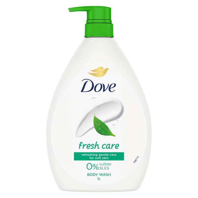 Dove Fresh Care Body Wash 1L