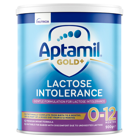 Aptamil Gold+ Lactose Intolerance Premium Infant Formula 0 - 12 Months 900g