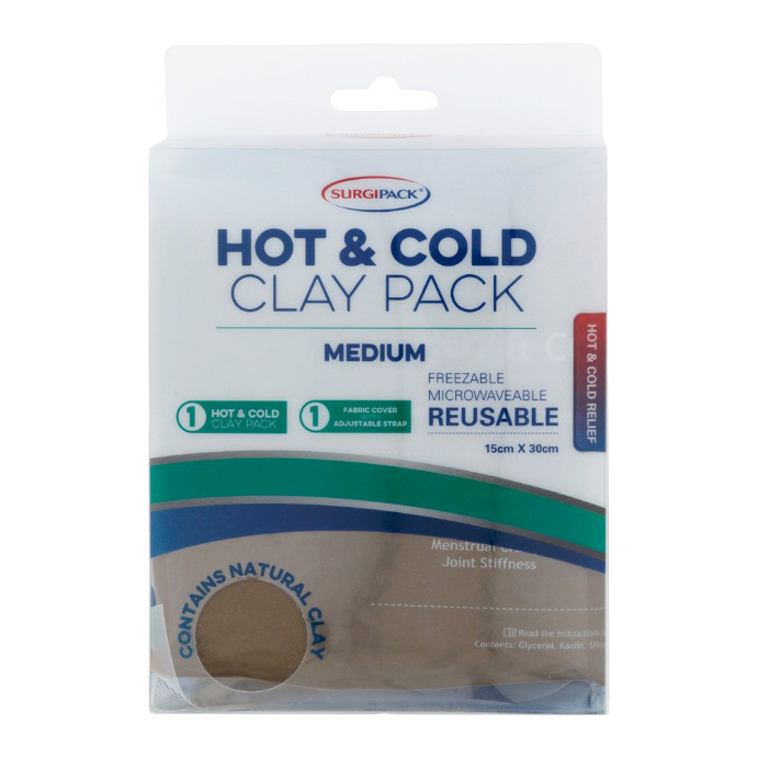 SurgiPack Hot/Cold Clay Pack Med 6303