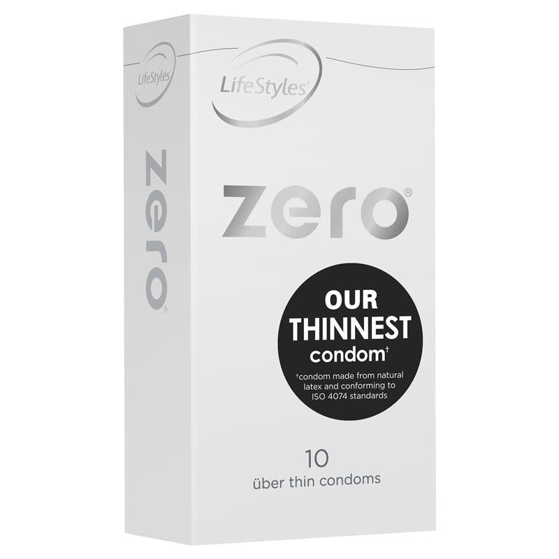 LifeStyles Zero Condoms 10 Pack
