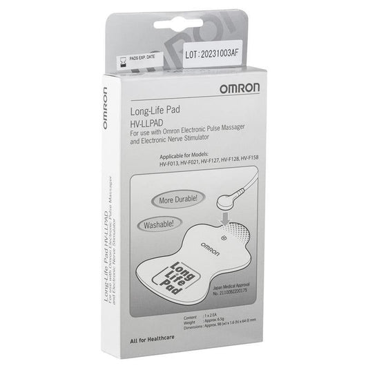 Omron Tens Replacement Electrode Long Life Pads 1 pair (2pcs)