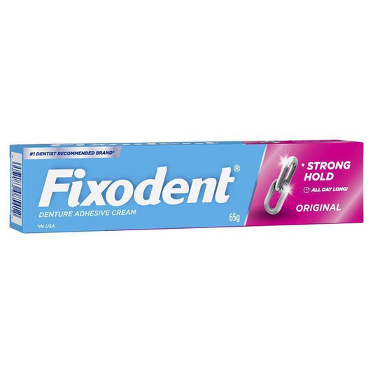 Fixodent Denture Adhesive Complete Original 65g - STELLAR PHARMACY