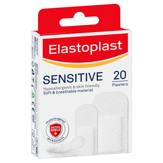 Elastoplast 46041 Sensitive Strips Assorted Pack 20