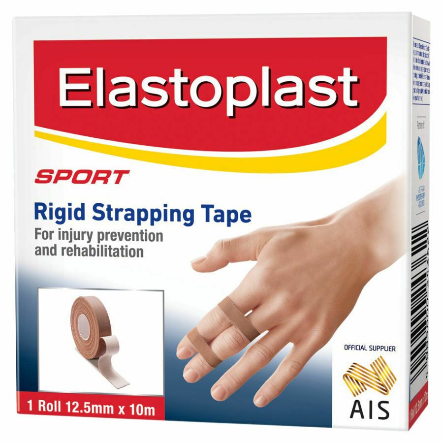 Elastoplast 36001 Sport Rigid Strapping Tape 12.5mmx10m Tan