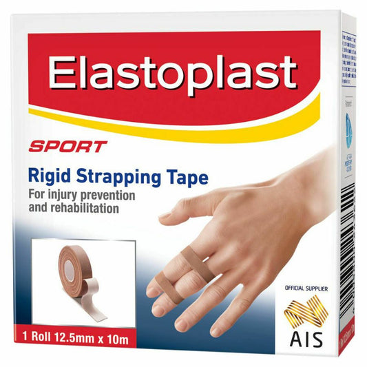 Elastoplast 36001 Sport Rigid Strapping Tape 12.5mmx10m Tan