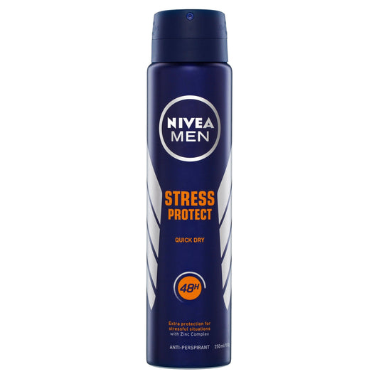 Nivea Men Aerosol Deodorant Stress Protect - 250mL