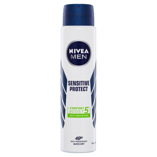 Nivea For Men Deodorant Aerosol Sensitive Protect 250ml