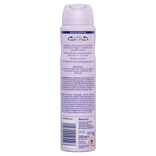 Nivea for Women Deodorant Aerosol Double Effect White Senses 250ml