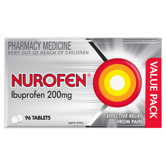 Nurofen Ibuprofen 200mg 96 Tablets