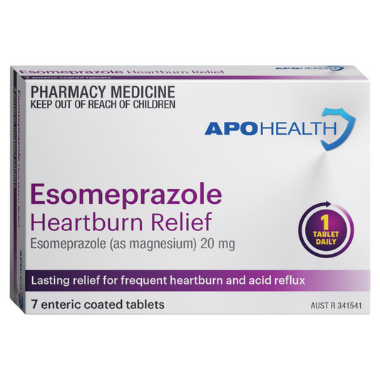 APO HEALTH Esomeprazole 20mg Blister Pack 7 Tablets