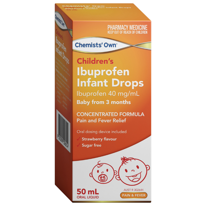 Chemists' Own Children's Ibuprofen Infant Drops 40mg/mL 50mL