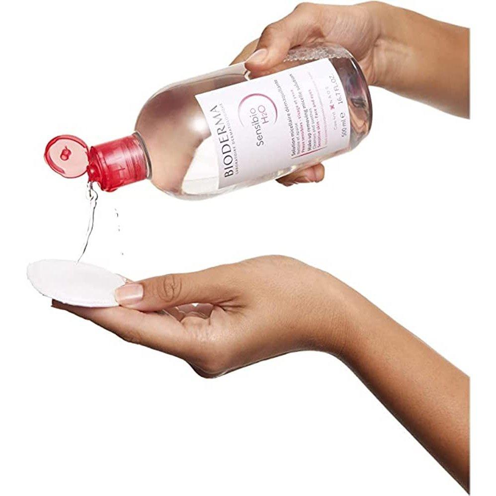 BIODERMA Sensibio H2O Micellar Water Cleanser Pump Bottle 500mL