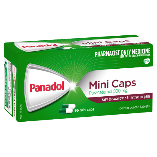 Panadol Mini Caps 96 Caplets