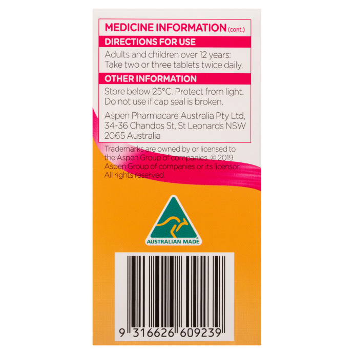 Coloxyl 50 Docusate Sodium 50mg Constipation Relief 100 Tablets