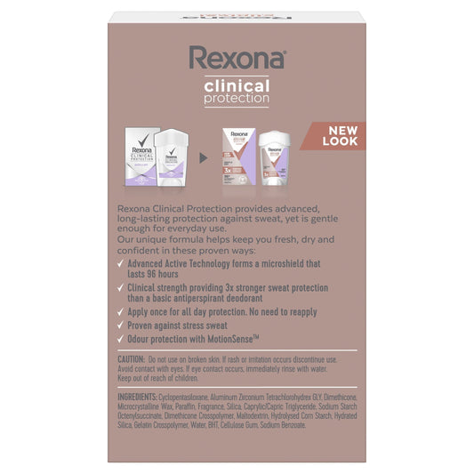 Rexona Clinical Protection Antiperspirant Deodorant 45g  Gentle Dry