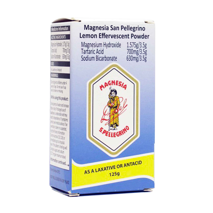 MAGNESIA San Pellegrino Lemon Powder 125g