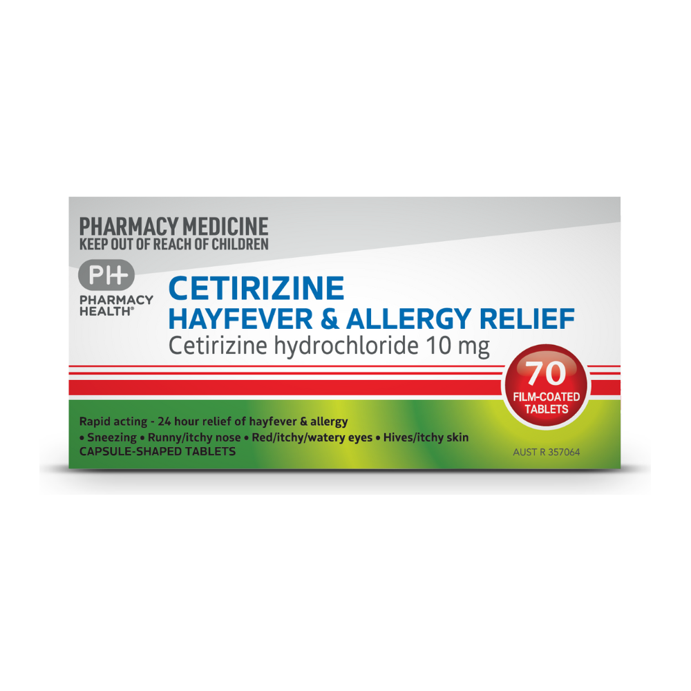 CETIRIZINE HAYFEVER & ALLERGY RELIEF