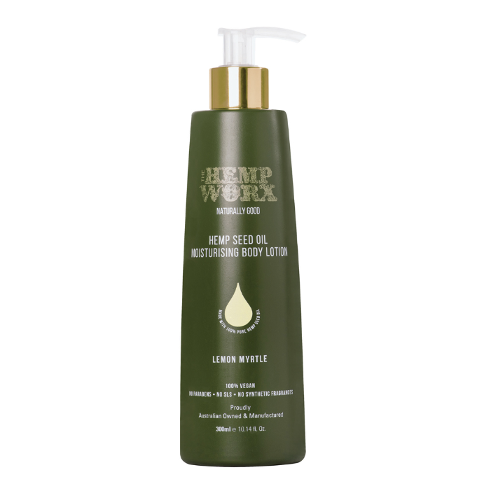 Hemp Worx Lemon Myrtle Body Lotion 300mL