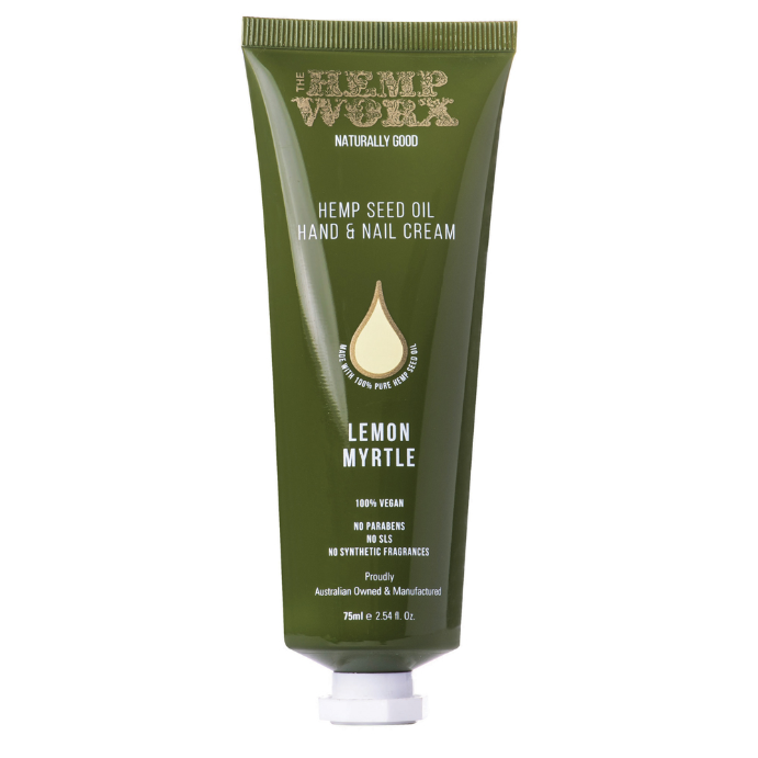 Hemp Worx Lemon Myrtle Hand Cream 75mL