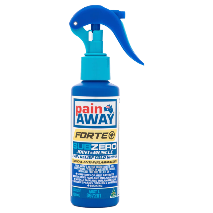 PAIN AWAY Forte+ Sub Zero Joint & Muscle Pain Relief Cold Spray 100mL