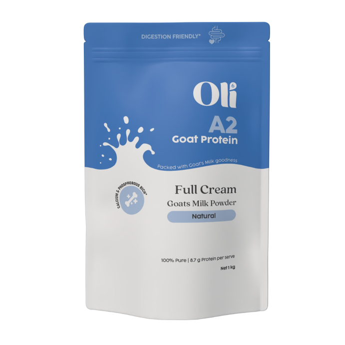OLI6 Natural Goat A2 Milk Powder 1kg