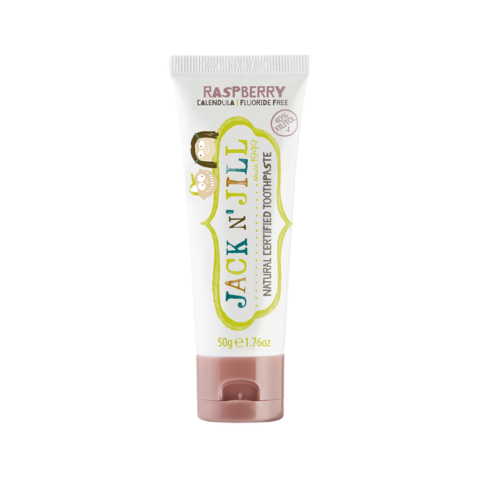 Jack N' Jill Children's Natural Toothpaste Raspberry 50g