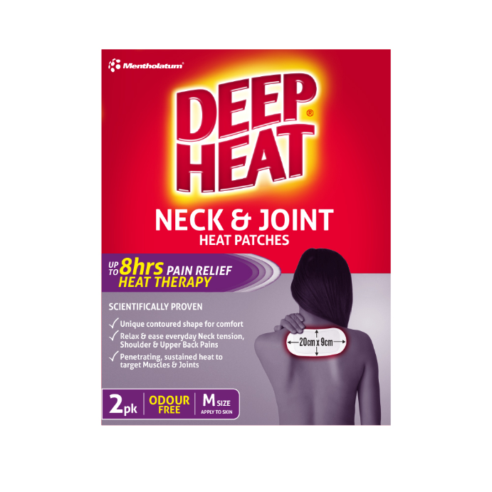 Deep Heat Neck & Joint Heat Patches 2 Pack