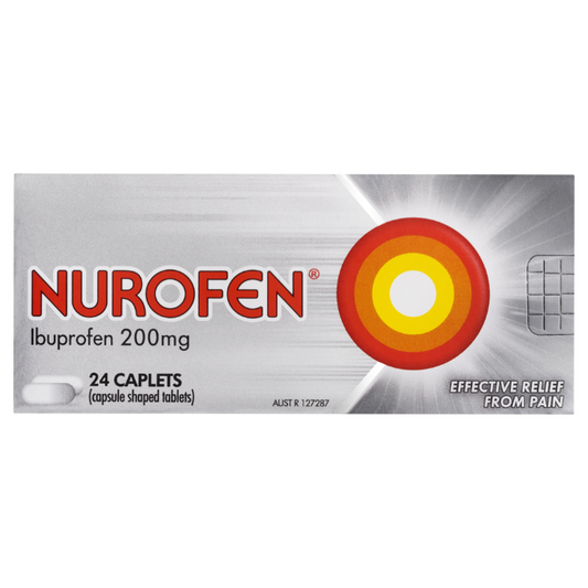 Nurofen Ibuprofen 200mg 24 Caplets