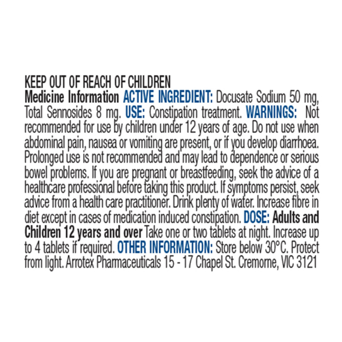 Chemists' Own Laxative with Senna 30 Tablets