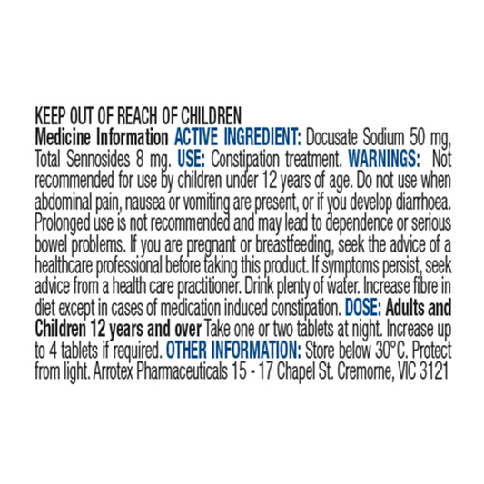 Chemists' Own Laxative with Senna 30 Tablets
