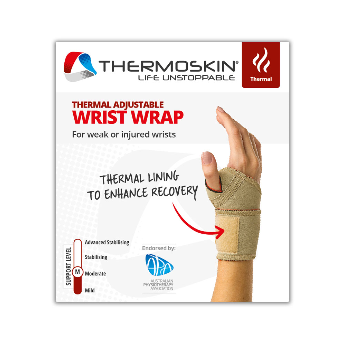 Thermoskin Adjustable Wrist Wrap S/M Beige