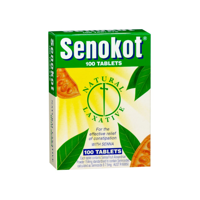 Senokot Natural Laxative 100 Tablets