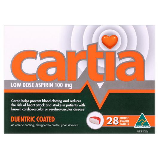 Cartia Low Dose Aspirin 28 Tablets