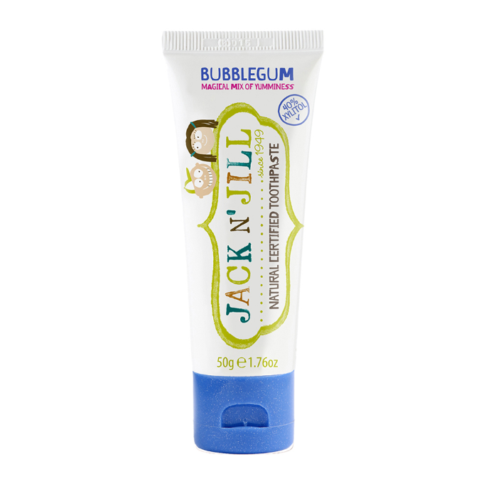 Jack N' Jill Natural Certified Toothpaste Bubblegum 50g