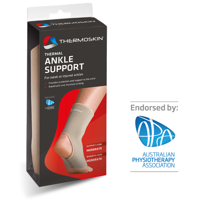 Thermoskin Thermal Ankle Support Large Beige