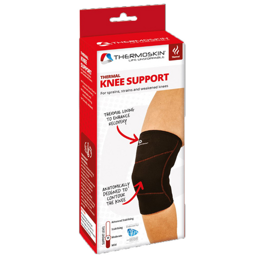 Thermoskin Thermal Knee Support Large Black