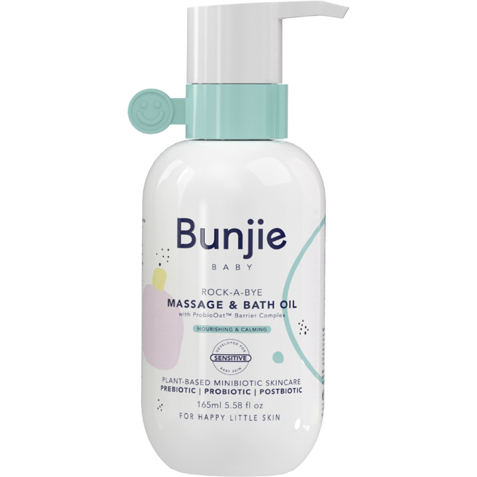 Bunjie Rock-a-Bye Massage & Bath Oil 165mL