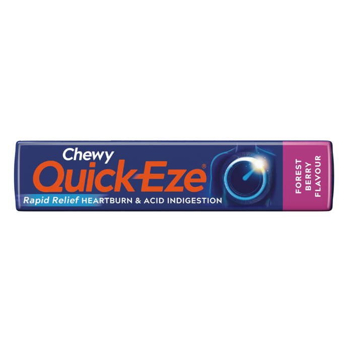 Quick Eze Chewy Forest Berry Flavour 8 Tablets