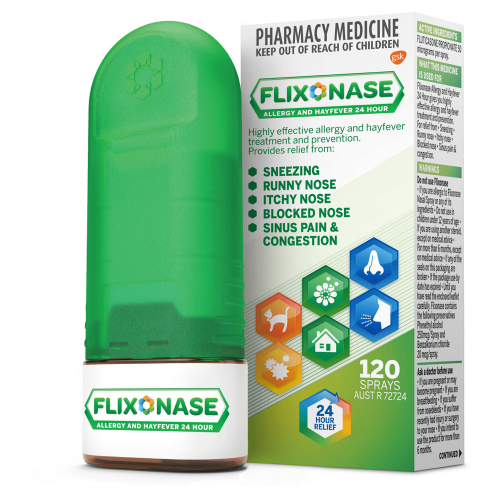 Flixonase Allergy & Hayfever 24 Hour Nasal Spray 120 Sprays