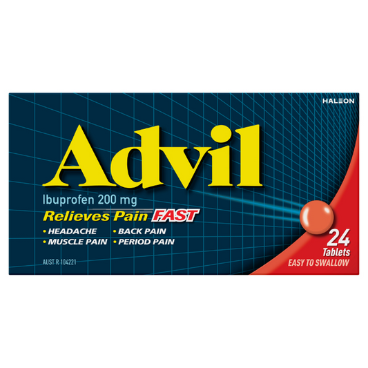 Advil Ibuprofen 200mg 24 Tablets