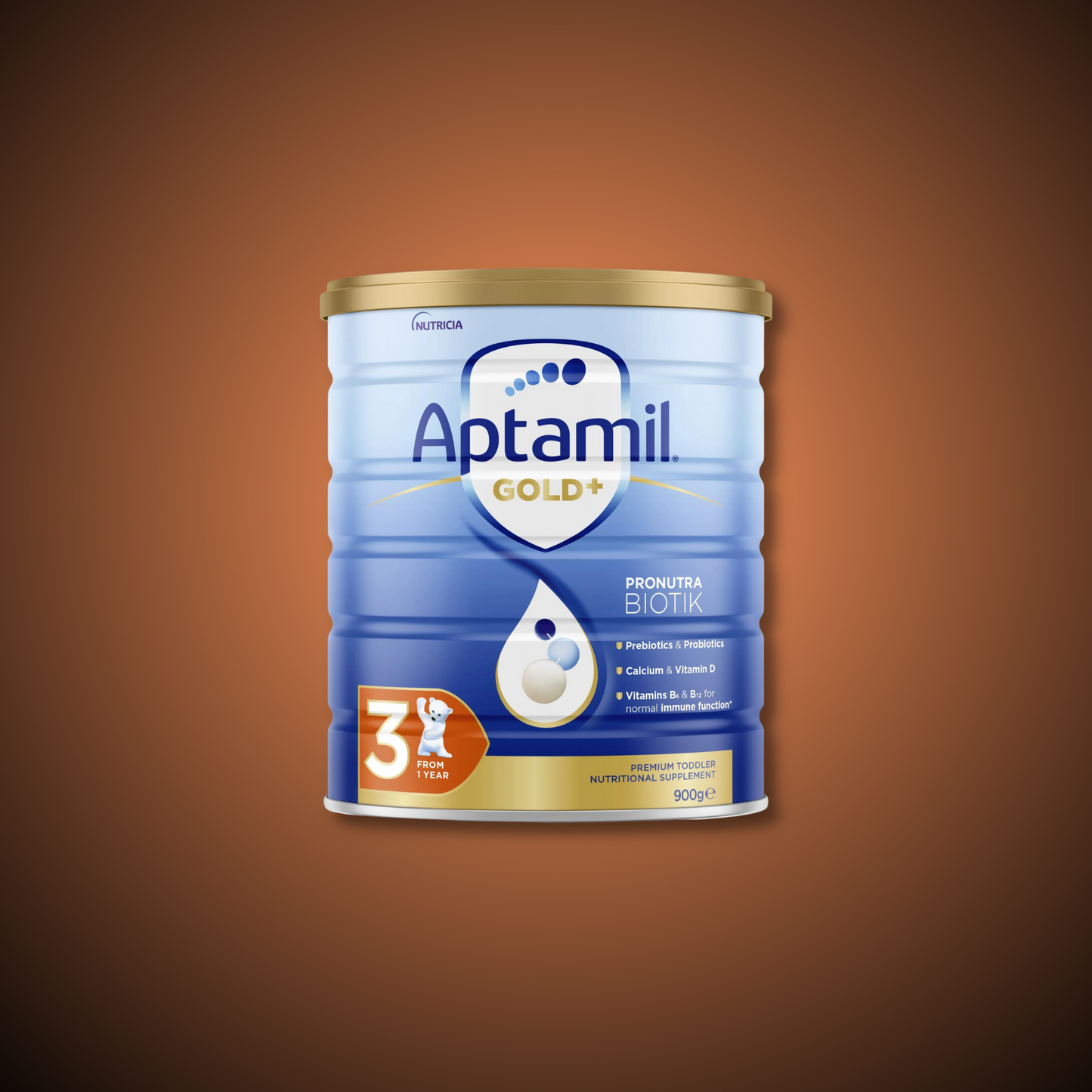 Aptamil Gold+ 3 Pronutra Biotik Toddler Nutritional Supplement From 1 Year 900g - STELLAR PHARMACY