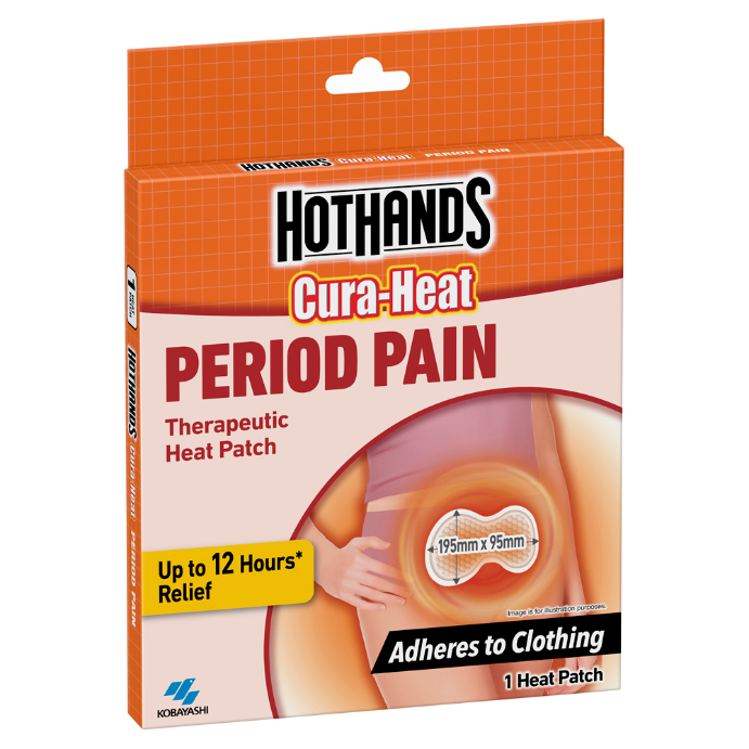 Hot Hands Cura-Heat Menstral Cramp 1 Pack