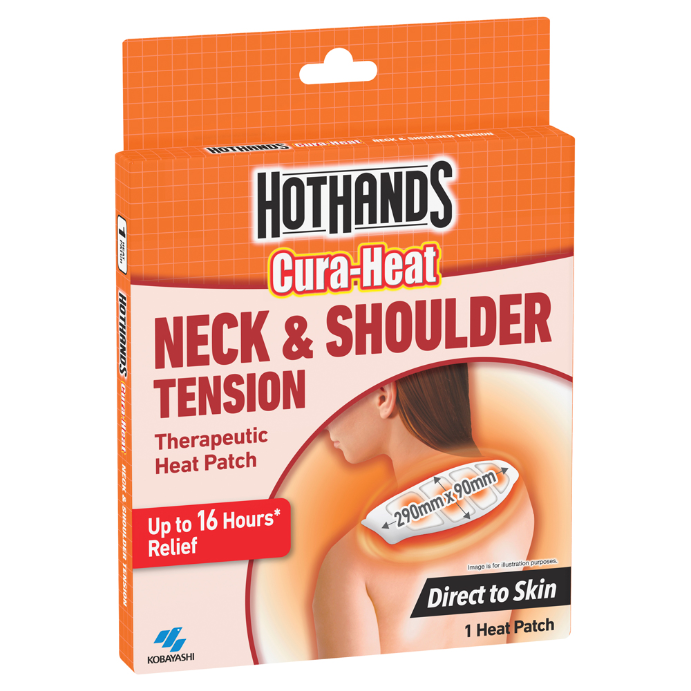 Hot Hands Cura Heat Neck & Shoulder Pack