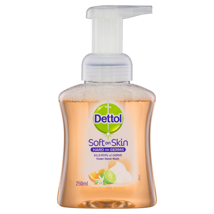 Dettol Foam Hand Wash Lime and Orange Blossom 250mL