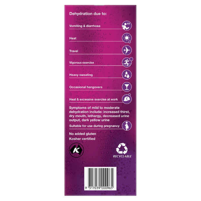 Hydralyte Apple Blackcurrant Flavoured Electrolyte Ice Blocks 16 Pack