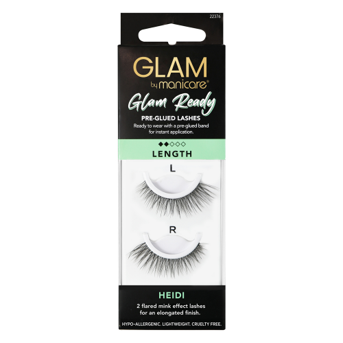 Glam by Manicare Heidi Glam Ready Pre-Glued Lashes 1 Pair