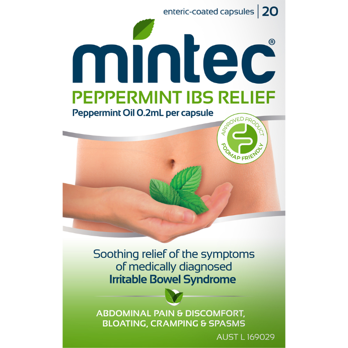 Mintec IBS Relief 20 Capsules