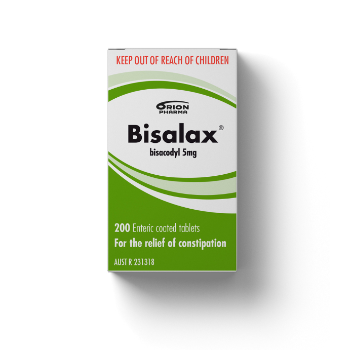 BISALAX Bisacodyl 5mg 200 Tablets