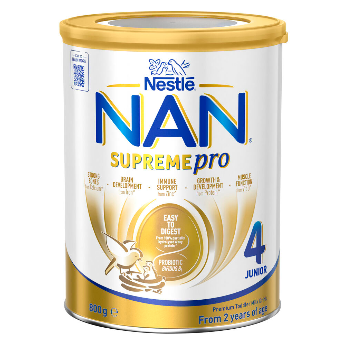 NAN SupremePro Premium Toddler Milk Drink 4 Junior 800g
